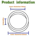 thumbnail image 5 of Espresso Machine Grinder Replacement Felt Washer for Breville, 5 of 5