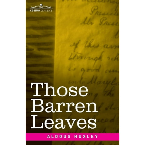 Those Barren Leaves (Paperback)