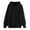 Black#E, variant on JSGEK Sweatshirt for Women Solid Color Sweatshirts Long Sleeve Shirts Casual Crewneck Warm Pullover Pocket Drawstring Hoodies Womens Fall Fashion Tops White S