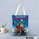 thumbnail image 2 of Arthur Christmas Bolso de tela con estampado de lienzo para mujer, bolsa de compras reutilizable y estética, con cremallera interior, regalo para mujer,40*40cm., 2 of 6