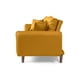 thumbnail image 5 of Sofá Cama De Lino Mostaza Modelo Brokman, 5 of 8