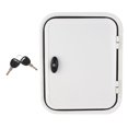 thumbnail image 2 of RV Baggage Door, Aluminium Alloy Frame H500 W400mm Rounded Corner  Baggage Door  For Trailer, 2 of 8