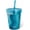 Blue Crystal, variant on Silipint Silicone 8 oz Kids Straw Tumbler, Marigold