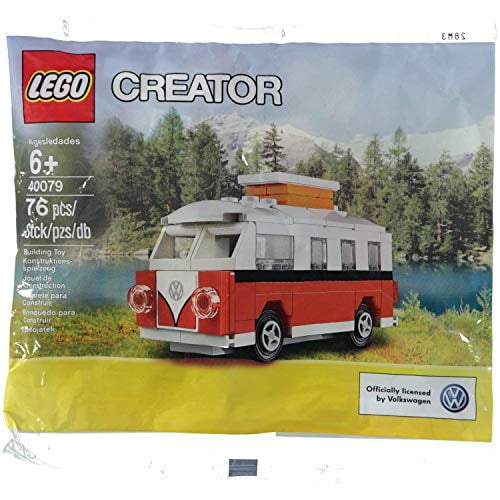 Creator MINI VW T1 Camper Van Mini LEGO 40079 [Bagged] - Walmart.com
