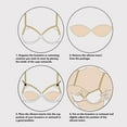 thumbnail image 3 of Chest Lifting Cover, Silicone Brassiere Inserts Pad Waterproof Wide Application Thickened  for Party S,L, 3 of 8