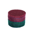 thumbnail image 4 of Kit de Limpieza de Lavado de 11 Piezas compatible de 11 piezas almohadillas de fregado de placa de 4 pulgadas para almohadillas de fregado compatible con taladro eléctrico para la, 4 of 7