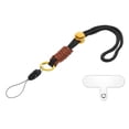 thumbnail image 1 of Unique Bargains Phone Lanyard with Lanyard Patch for All Smartphone Black 1 Pack, 1 of 5