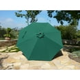 thumbnail image 5 of Covered Living Replacement umbrella canopy for 11ft 8 ribs Green (Canopy only), 5 of 6