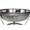 thumbnail image 3 of Oakland Living 20" Stainless Steel Ice Bucket and Stand in Antique Pewter, 3 of 4