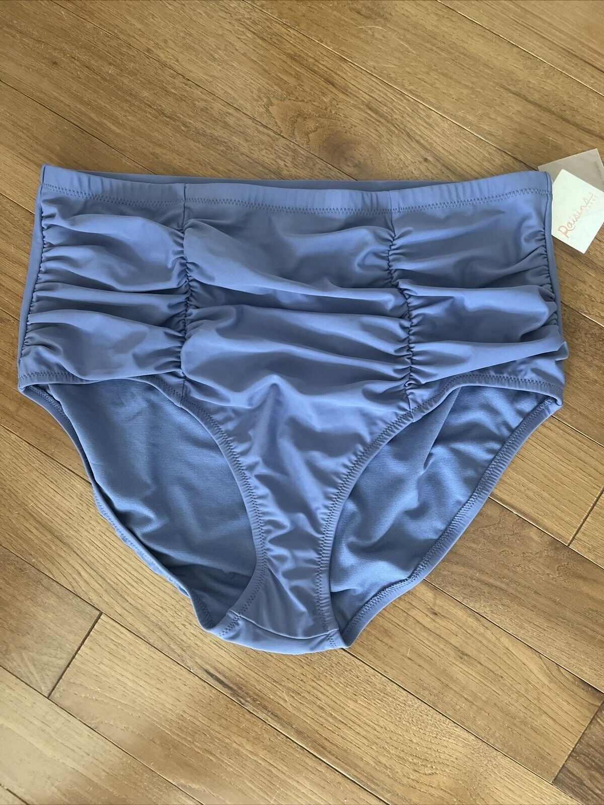Women's Raisins Curve G840061 Plus Size Calina Solids Costa Swim Bottom (Eclipse 20W)