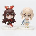 thumbnail image 3 of Juego de 6 figuras Genshin Paimon Barbatos Aether Lumine Diluc Amber YONGSHENG, 3 of 4