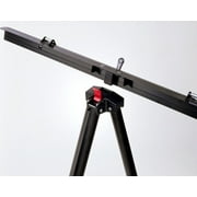 Audio-Visual Direct Lightweight Aluminum Flip Chart Presentation Easel, 70 inches Tall, Black