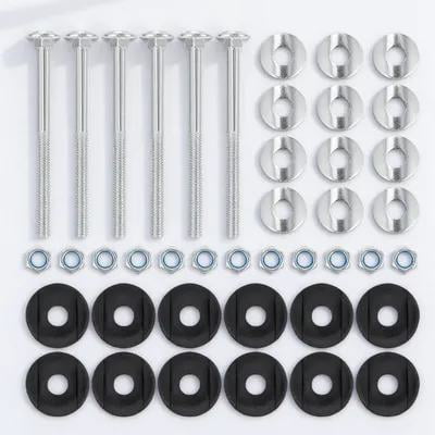 PBPBOX Trampoline Anti Falling Fixator, Iron Screws, Assorted Colors, Strong, Simple Install, Stable