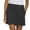 Black, variant on adidas Golf Women's Standard Performance Solid Skort, White, Large