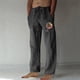 thumbnail image 1 of Pantalones largos para hombre, moda, estampados, casuales, cintura elástica con bolsillo, pantalones deportivos, pantalones de poliéster para hombre., 1 of 4