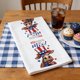 thumbnail image 4 of CaiYueKe 4th of July Patriotic Kitchen Towels American Flag Stars Dish Towels Independence Day Hand Towel Red White Blue 250th Anniversary for Kitchen Housewarming Gifts Memorial Day Home, 16" x 24", 4 of 7