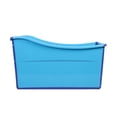 thumbnail image 4 of Fogcroll 39" Large Folding Bathtub for Toddler Foldable Bathtub Portable Bath Tub Lightweight,Children Collapsible Tub,Collapsible Baby Bathtub Hot and Cold Soaking Bath Tub -Blue, 4 of 12