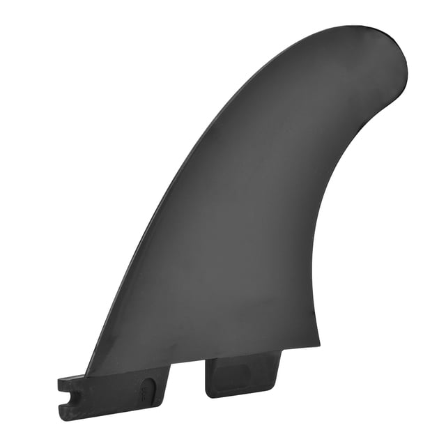 Surf Augmente Queue Gouvernail Sport Fendu Surf Planche Canoës Ailettes Accessoire Noir