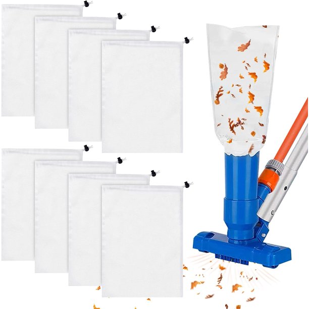 Pool Cleaner Net,Vacuum Pool Cleaner Fine Mesh Bag Pool Vacuum Net Bag