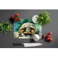 thumbnail image 3 of Turtles Tortoises Glass Cutting Board Large 12 in x 15 in, 3 of 5