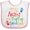 White and Pink, variant on Inktastic Mimi and Poppop Love Me Boys or Girls Baby Bib