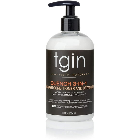 Tgin Quench après-Shampoing et Démêlant 3 en 1 13 fl oz