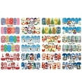 thumbnail image 4 of Nail 48 Hojas de Pegatinas de Uñas de Navidad Calcomanías de Uñas de Navidad Etiqueta de Arte de Uñas Calcomanías de Transferencia de Agua de Uñas para Niñas DIY Nail Art ANGGREK Otros, 4 of 8