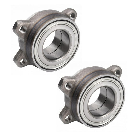 TRQ Front Rear Wheel Bearing & Hub Assembly Set Fits 14-19 Porsche 11-17 VW BHA31377