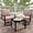 3PCS/Beige Swivel Chair/Table, variant on Ainfox Outdoor Patio Furniture Rocking Loveseat, Wicker Rattan Sofa,Khaki