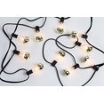 Mainstays 11'6" Gold Tipped Bulb String Lights, 10Bulbs