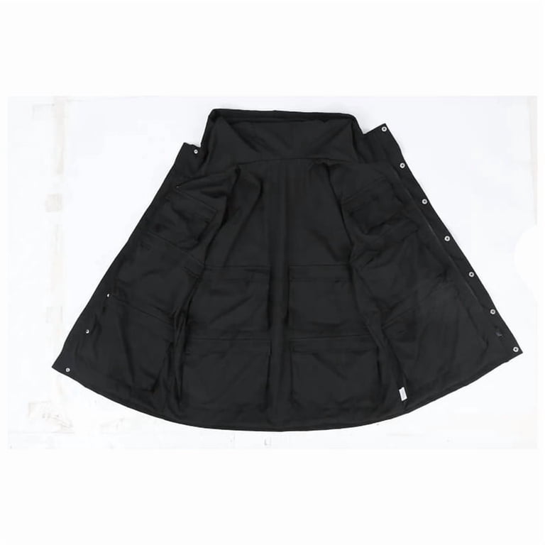 Multi-Pocket Travel Jacket, Unisex Lightweight Coat with 10 Hidden