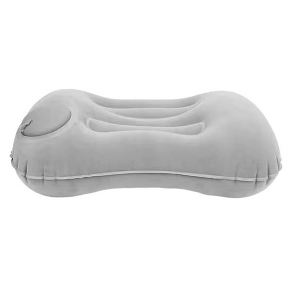 Almohadas inflables de viaje, almohada inflable, almohadas de aire de tela flocada para viajes de Camping, máxima confiabilidad