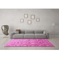thumbnail image 3 of Ahgly Company Indoor Rectangle Persian Pink Traditional Area Rugs, 4' x 6', 3 of 4