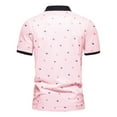 thumbnail image 5 of Sngxgn Men's Fit Midweight Short-Sleeve Polo(Red,XXL), 5 of 5