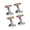 46mm to 56mm, variant on 4Pcs Adjustable Leveling Feet Bed Frame Anti-Shake Tool Telescopic Support Sofa Legs Furniture Fixators Easy to Install