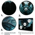 thumbnail image 3 of Designart "Guardian of the Nocturnal Sky" Animals Wall Art Print, 3 of 5