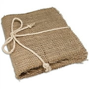 Burlap Stitched Book-6"X6"