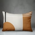 thumbnail image 3 of Creative Products Cloth With Rectangle Circle 14x20 Spun Poly Pillow, 3 of 3