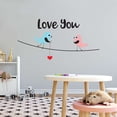 thumbnail image 3 of Children Love You Cute Cartoon Wall Decal Decoration Inspirational Decal Wall Quote Love Wall Art Lasts Years and Easily Removable - Size: 10 In(W) x 5 In(H), 3 of 5