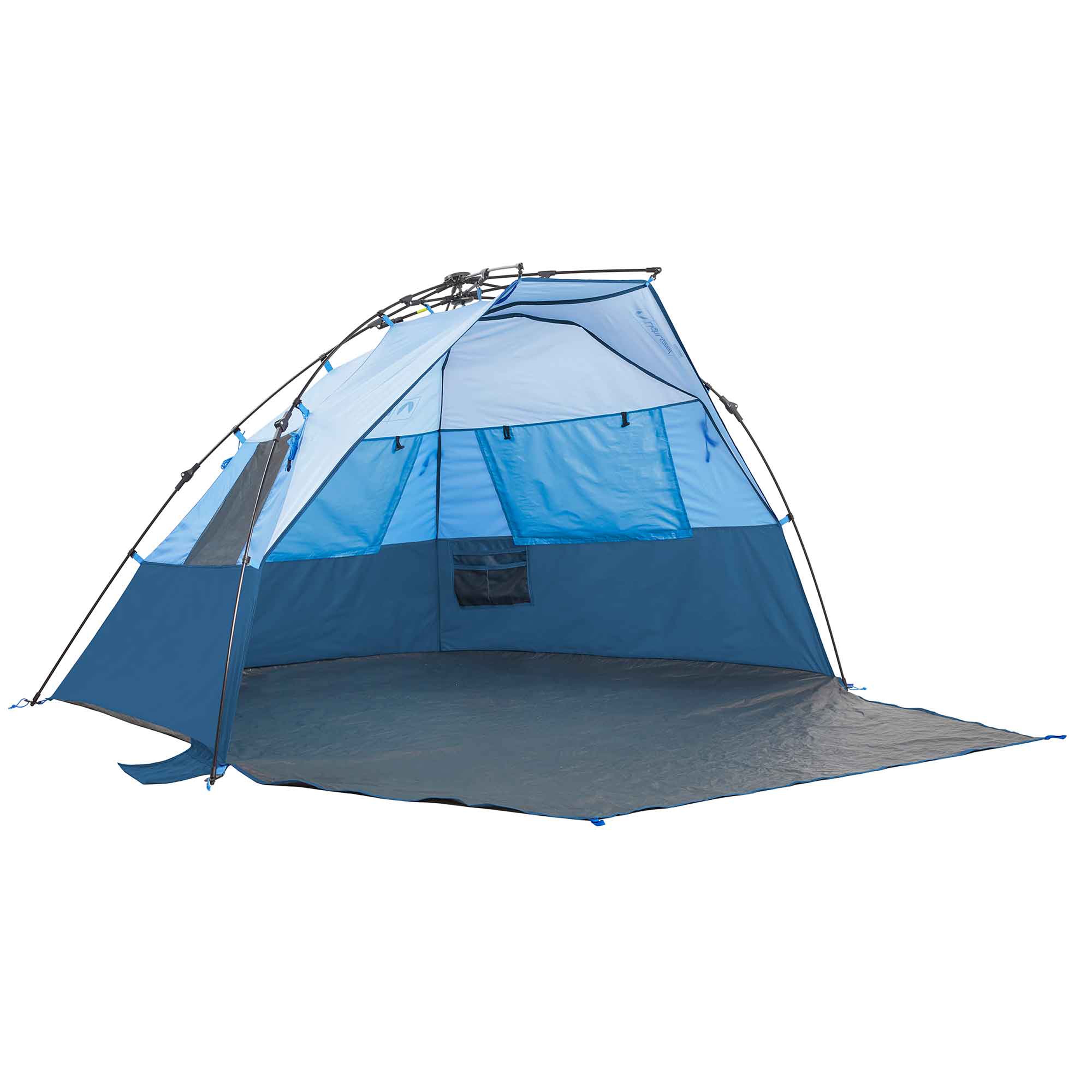 Lightspeed Outdoors Quick Cabana Beach Tent Sun Shelter Blue