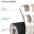 thumbnail image 4 of Yayeee Faucet Mat for Kitchen Sink 30" Diatomite Long Splash Guard Pad, Light Gray Cat Pattern, 2 Pack, 4 of 7