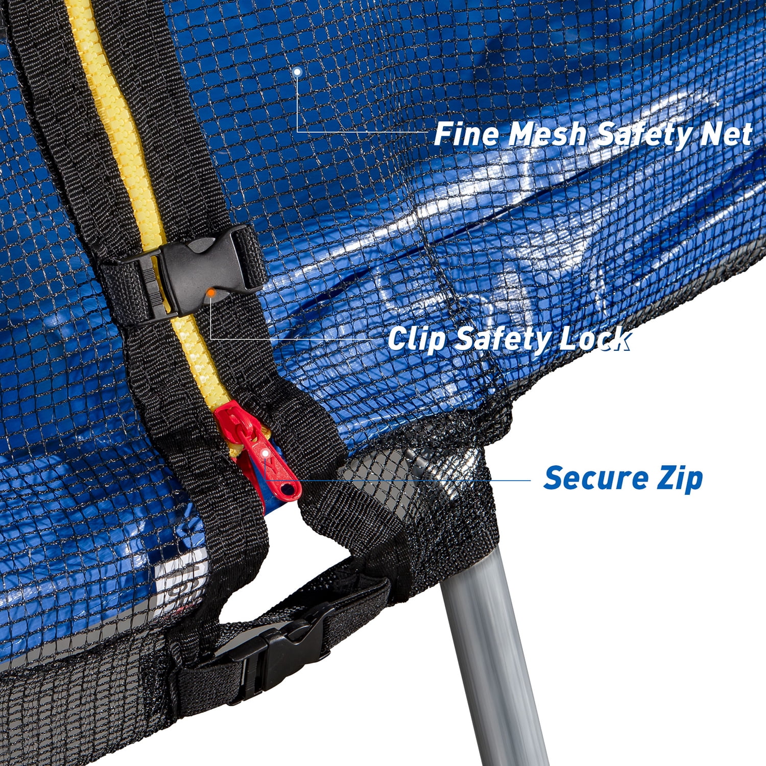 Kadyn 16FT Jumping Trampoline, Round Outdoor Recreational Trampoline with Safety Enclosure Net, Ladder and 12 Wind Stakes, Children Trampoline for Kids, Colorful Kadyn 16FT Jumping Trampoline, Round Outdoor Recreational Trampoline with Safety Enclosure Net, Ladder and 12 Wind Stakes, Children Trampoline for Kids, Colorful