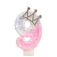 thumbnail image 2 of 1St Birthday Girl Cake Topper Candle Princess Pink Glitter Number 9 Birthday Party Decorations for Student Girl First Birthday Celebrations, 2 of 6