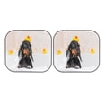 thumbnail image 7 of Haiem Dachshund Sitting in Bathtub Car Windshield Sun Shade (2 Pieces) Foldable Windshield Sun Shade Car Accessories for Truck SUV Pickup-Medium, 7 of 7