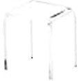 thumbnail image 3 of Plymor Clear Acrylic Vertical Square Display Riser, 1.5" H x 1.38" W x 1" D (3/32" Thick) (12 Pack), 3 of 3