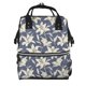 thumbnail image 1 of Disketp Lilies Flowers Mochila de Pañales de Gran Capacidad con Múltiples Bolsillos, Mochila de Viaje Multifuncional para Bebé, Unisex, Moderna y Resistente, 1 of 6
