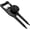 Black, variant on 6-in-1 Divot Tool & Ball Marker - Bottle Opener - Club Tee - Groove Cleaner - Putting Alignment - Designed to Be the Tool for the Green -