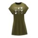 thumbnail image 3 of Vestido de verano para mujer, vestido sencillo de cuello redondo a la moda para el trabajo, aniversario femenino L, 3 of 7