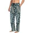 thumbnail image 5 of Cute Leaves Ghost Pajama Pants, Men's Lounge Pants Light with Drawstring and Pockets, Christmas New Year Birthday Father's Day Gifts, 5 of 7