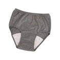 thumbnail image 2 of Soft Men Incontinence Underwear Urine Breathable Comfortable Portable for Sleeping Long Time Driving Adult Light Grey M, 2 of 8